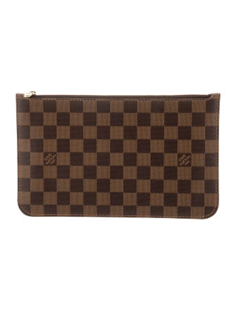 Louis Vuitton Damier Ebene Neverfull Pouch