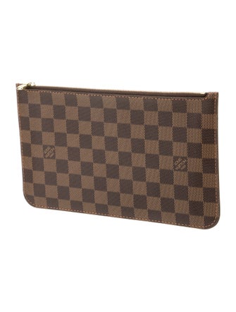 Louis Vuitton Damier Ebene Neverfull Pouch