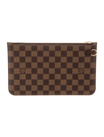 Louis Vuitton Damier Ebene Neverfull Pouch