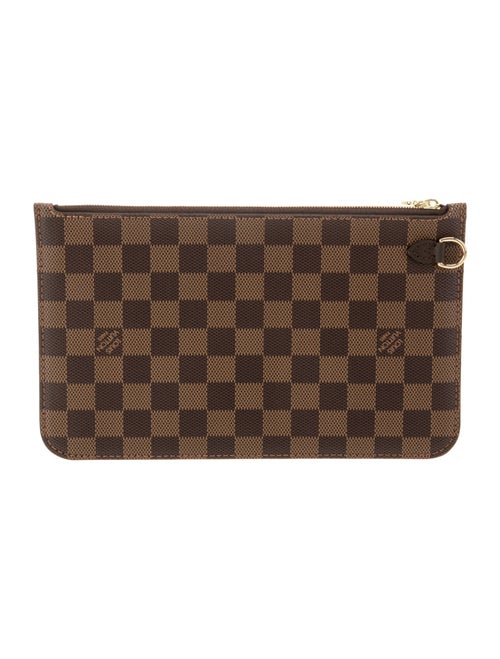 Louis Vuitton Damier Ebene Neverfull Pouch