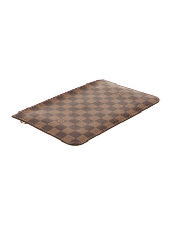 Louis Vuitton Damier Ebene Neverfull Pouch