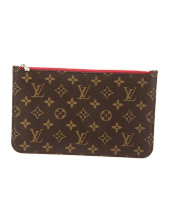 Louis Vuitton LV Monogram Neverfull Pouch
