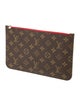 Louis Vuitton LV Monogram Neverfull Pouch