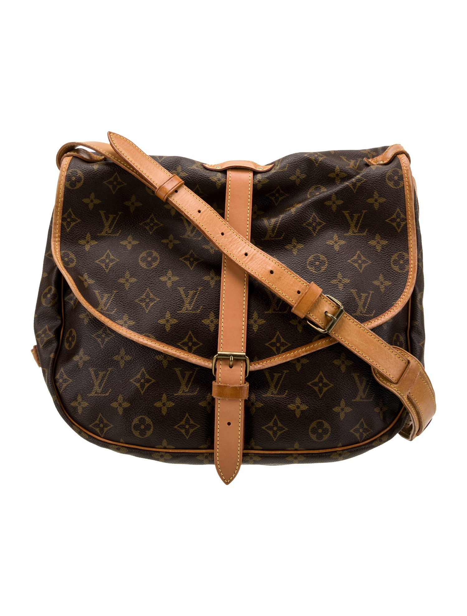 Louis Vuitton LV Monogram Saumur GM Vintage