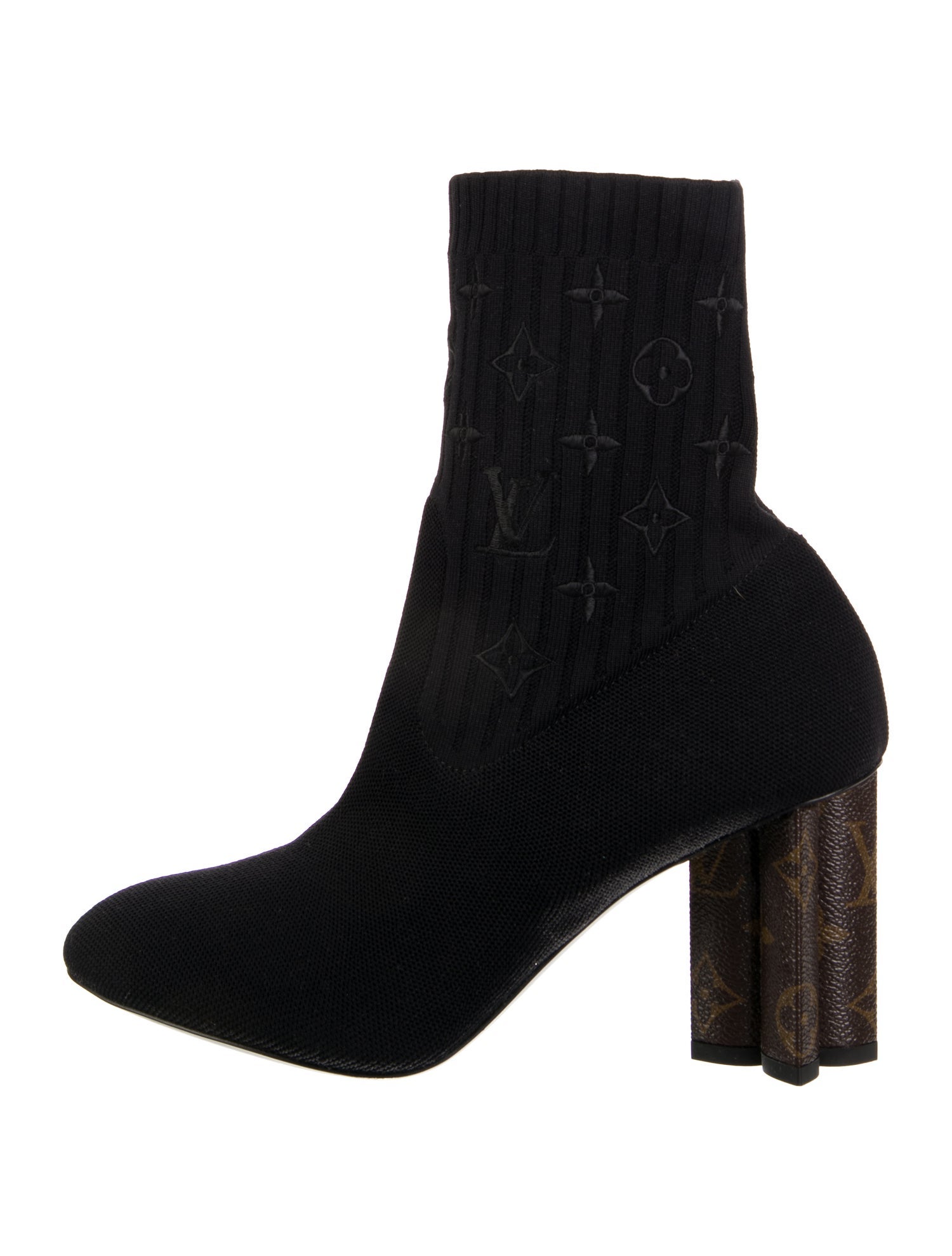 Louis Vuitton Printed Sock Boots