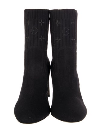 Louis Vuitton Printed Sock Boots