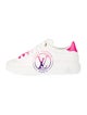 Louis Vuitton Leather Printed Sneakers