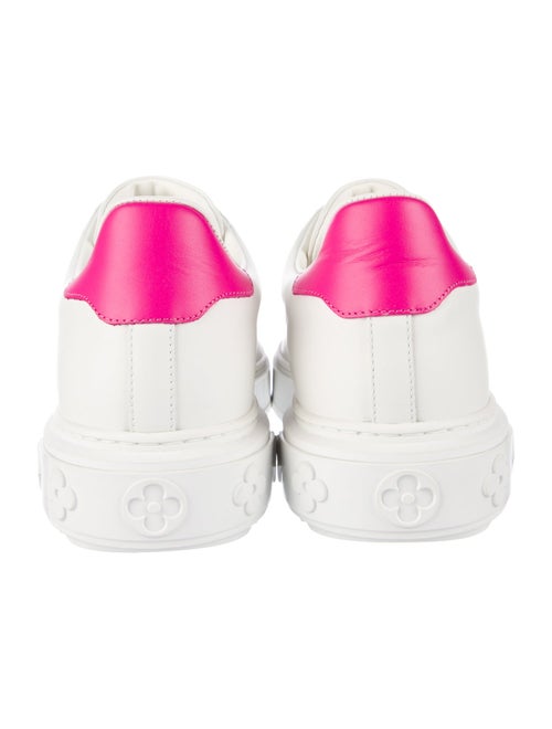 Louis Vuitton Leather Printed Sneakers