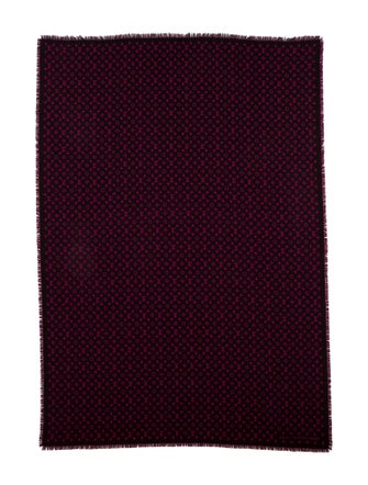 Louis Vuitton 'So LV Stole' Wool Shawl