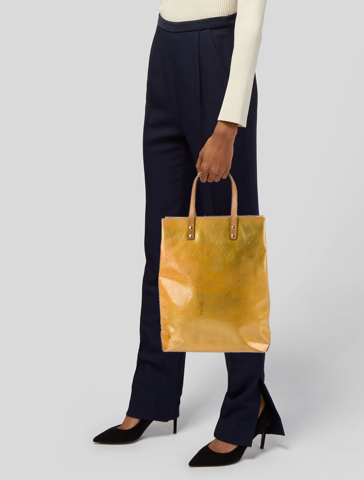 Louis Vuitton Monogram Vernis Reade MM Vintage