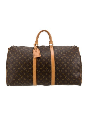 Louis Vuitton Luggage and Travel LV Monogram Keepall Bandouliere 60 Vintage