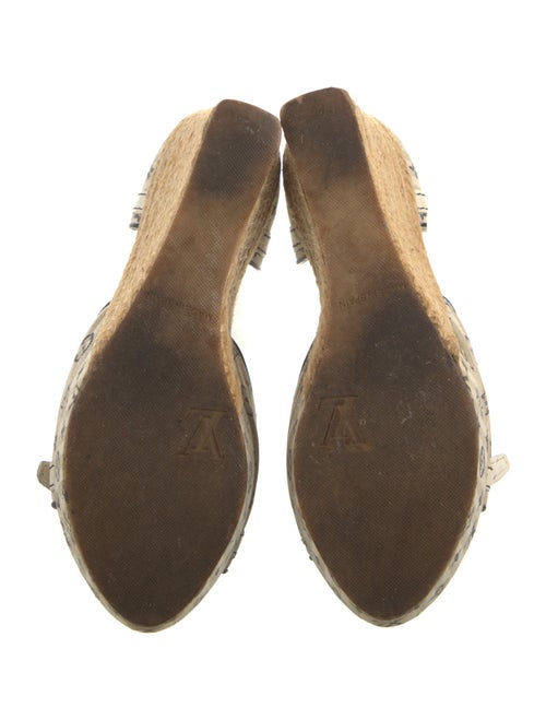 Louis Vuitton LV Monogram Canvas Espadrilles