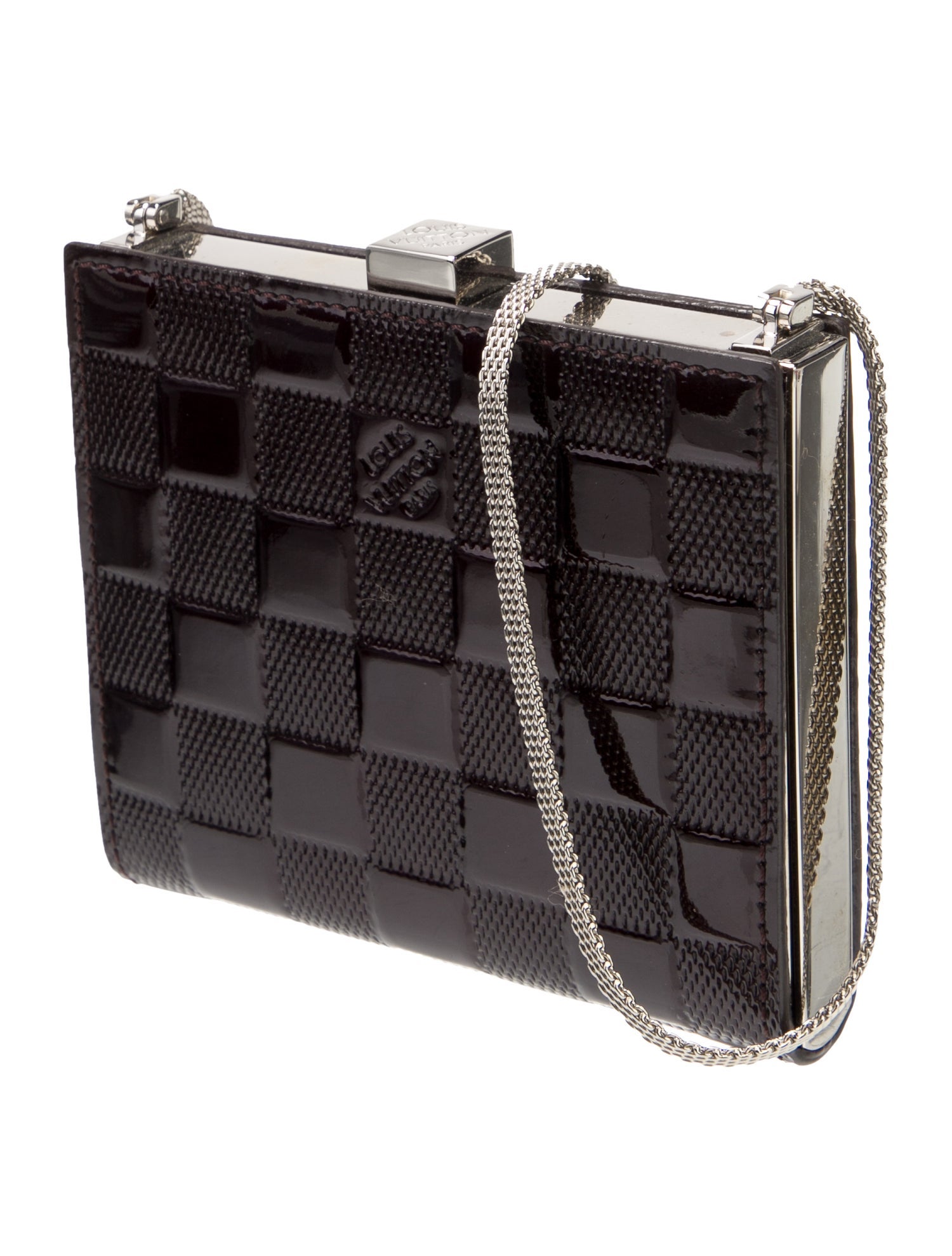 Louis Vuitton Vernis Patent Leather Minaudière MM Vintage