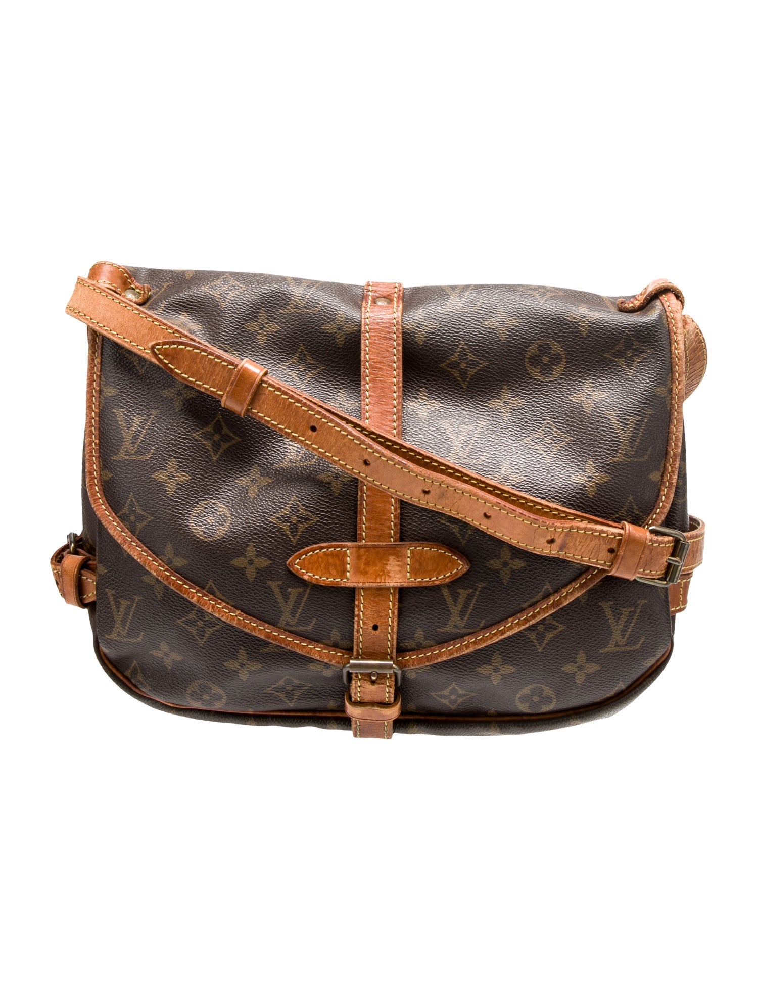 Louis Vuitton LV Monogram Saumur 30