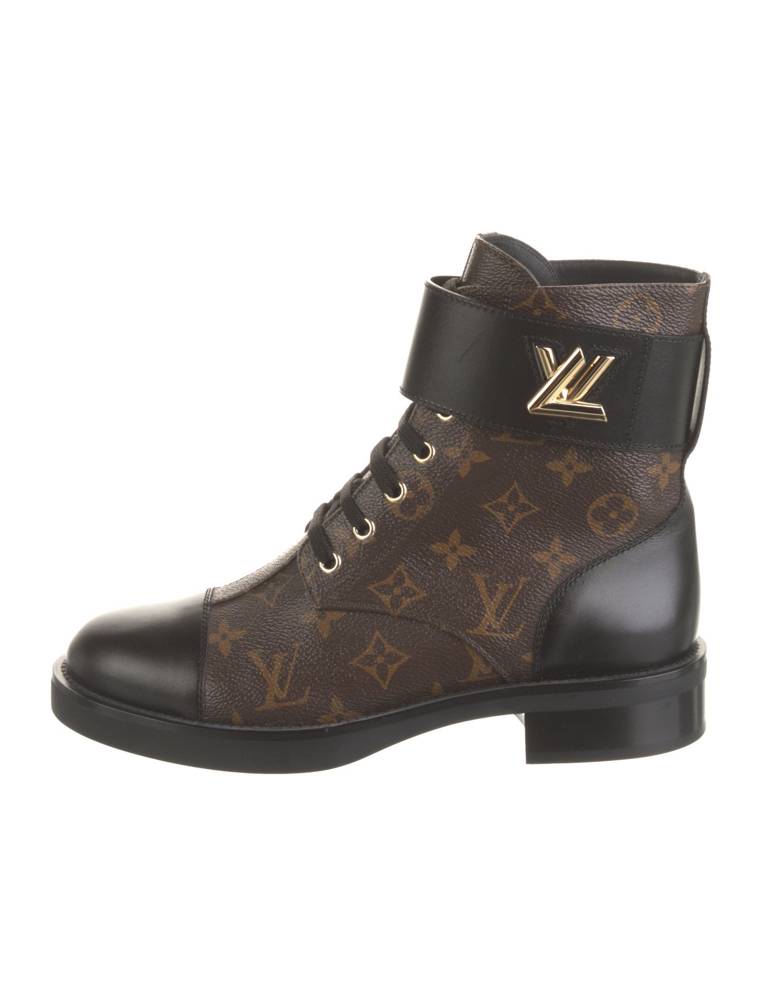 Louis Vuitton LV Monogram Combat Boots