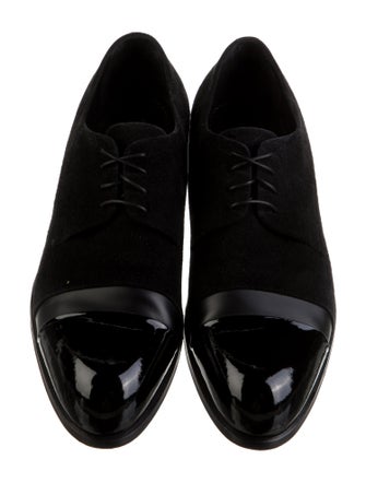 Louis Vuitton Suede Oxfords