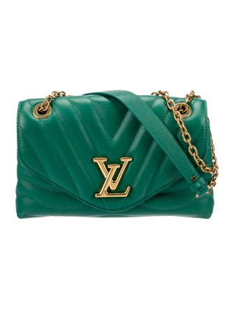 Louis Vuitton Leather New Wave Chain Bag MM