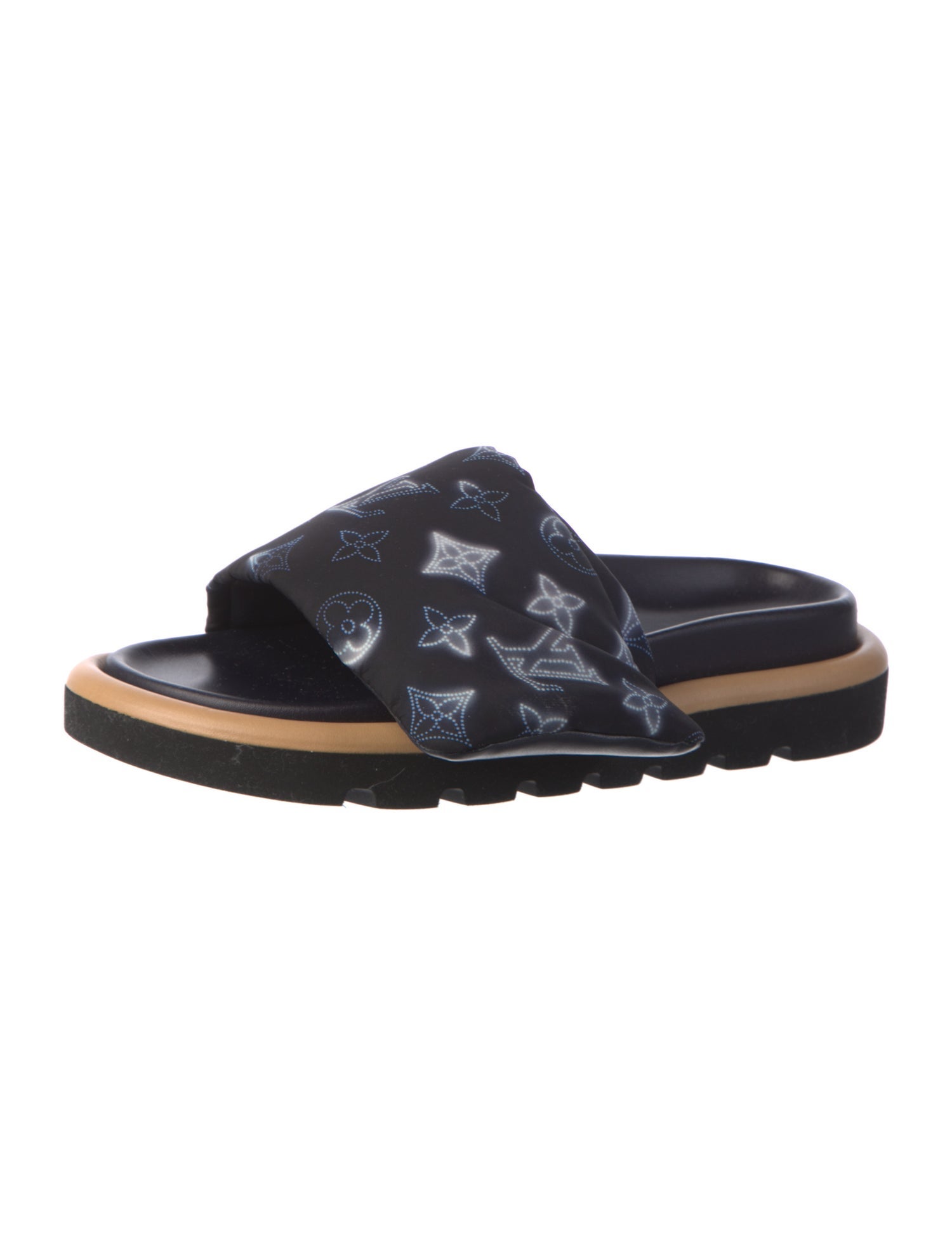 Louis Vuitton LV Monogram Nylon Slides