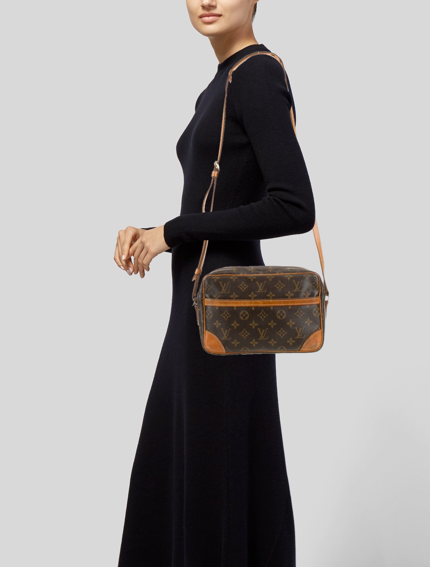 Louis Vuitton LV Monogram Trocadero 27 Vintage