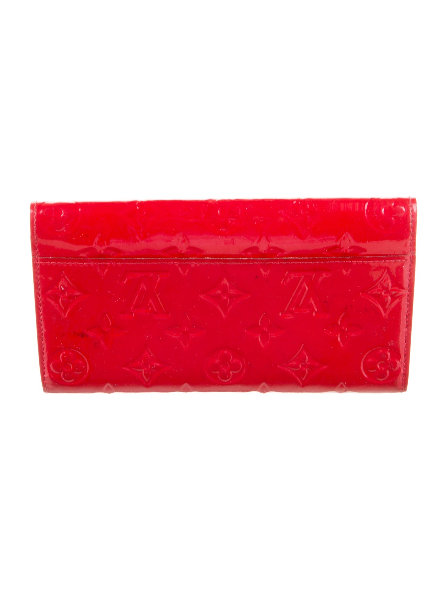 Louis Vuitton 2014 Monogram Vernis Sarah Wallet