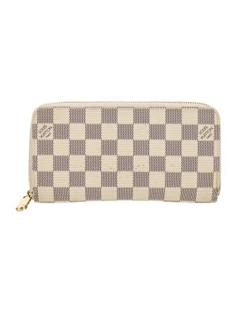 Louis Vuitton 2017 Damier Azur Pattern Zippy Wallet