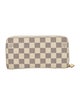 Louis Vuitton 2017 Damier Azur Pattern Zippy Wallet