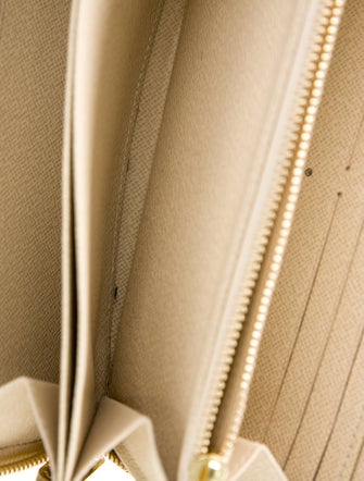 Louis Vuitton 2017 Damier Azur Pattern Zippy Wallet