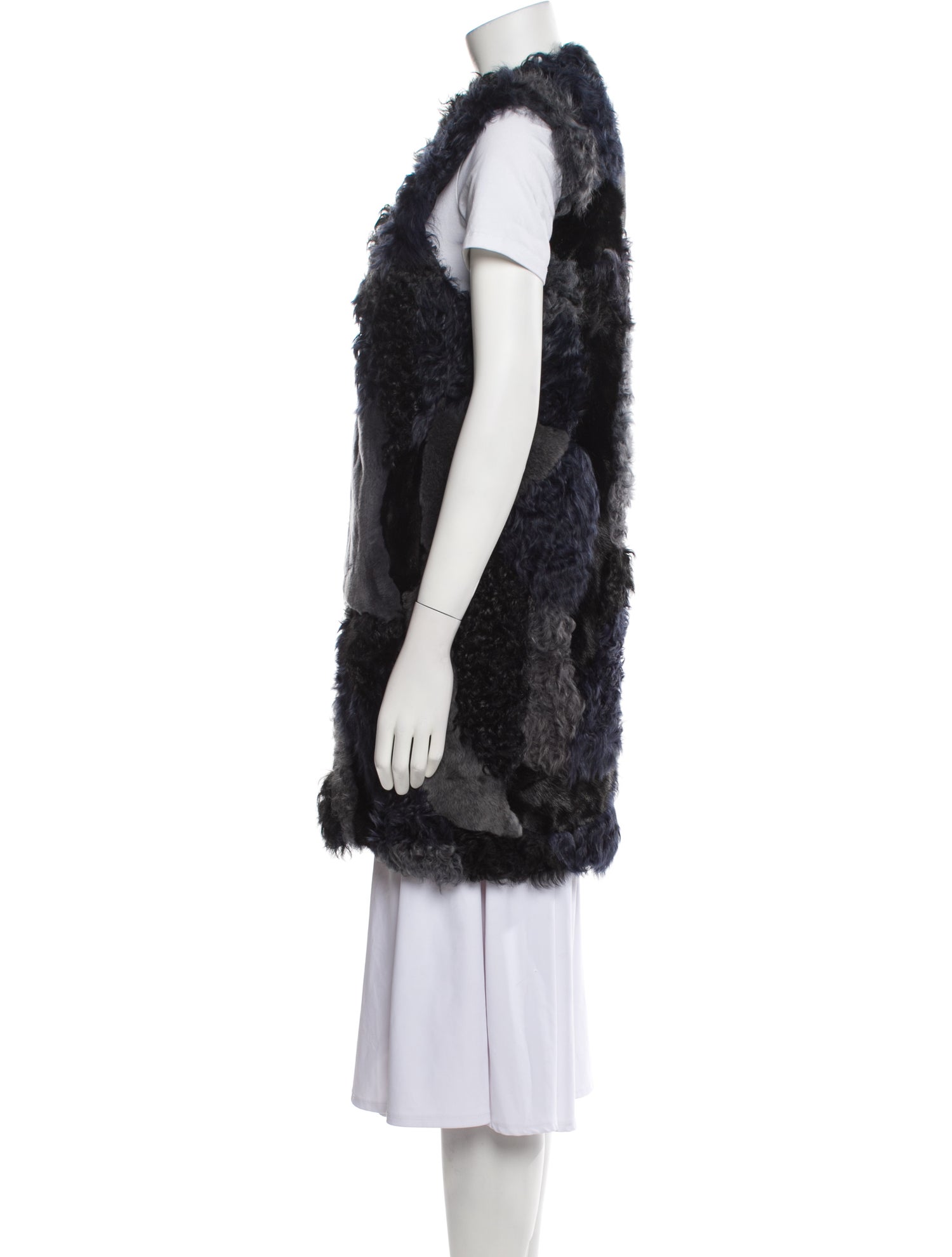 Louis Vuitton 2014 Faux Fur Fur Jacket