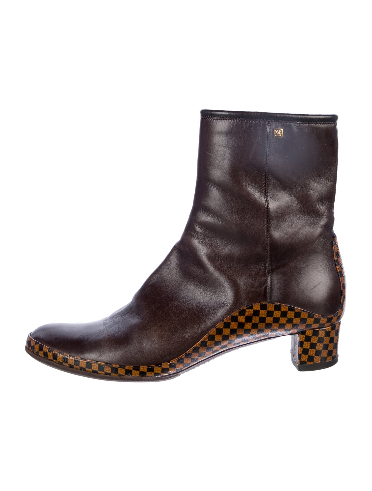 Louis Vuitton Leather Boots