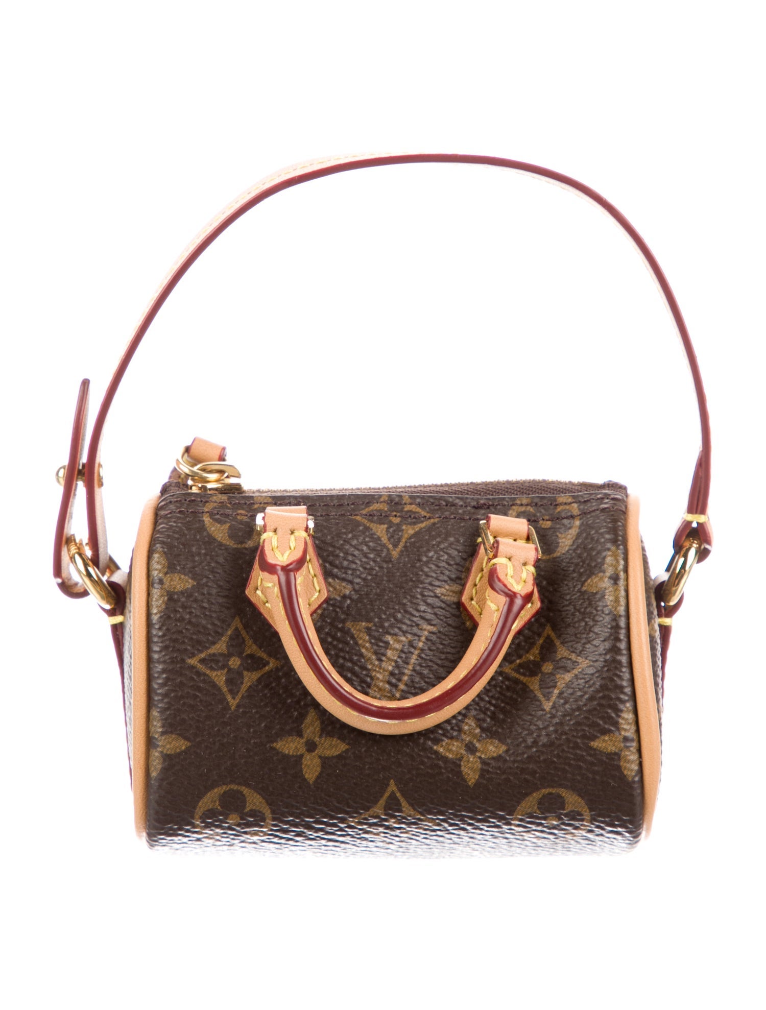 Louis Vuitton Monogram Micro Speedy Bag Charm