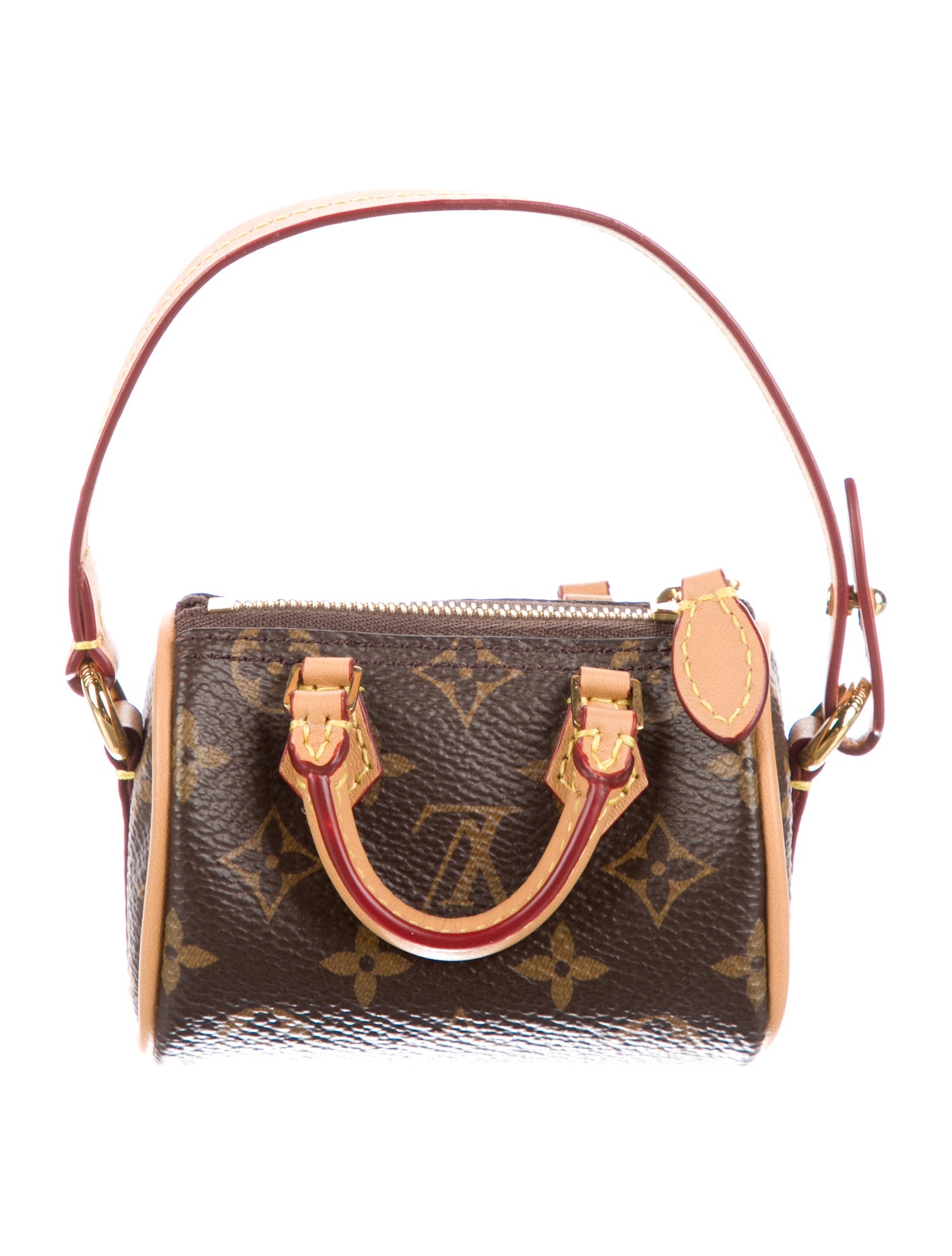 Louis Vuitton Monogram Micro Speedy Bag Charm