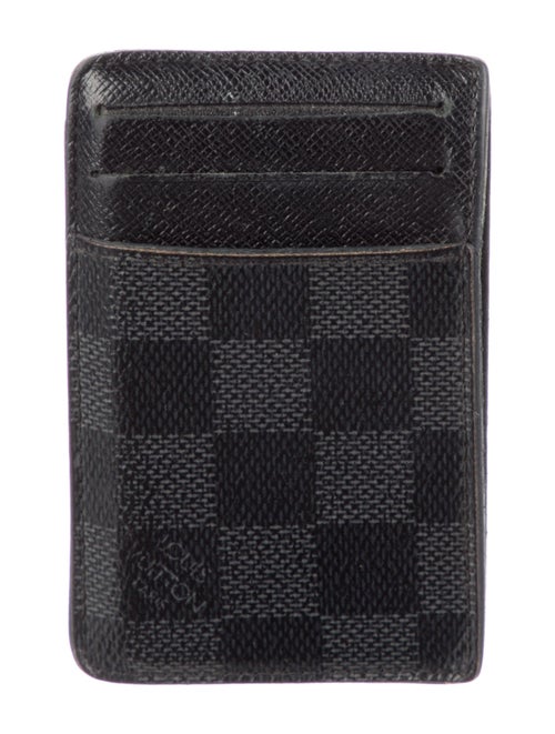 Louis Vuitton 2014 Damier Graphite Pattern Card Case
