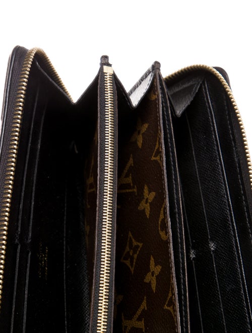 Louis Vuitton LV Monogram Coated Canvas Zippy Retiro Wallet