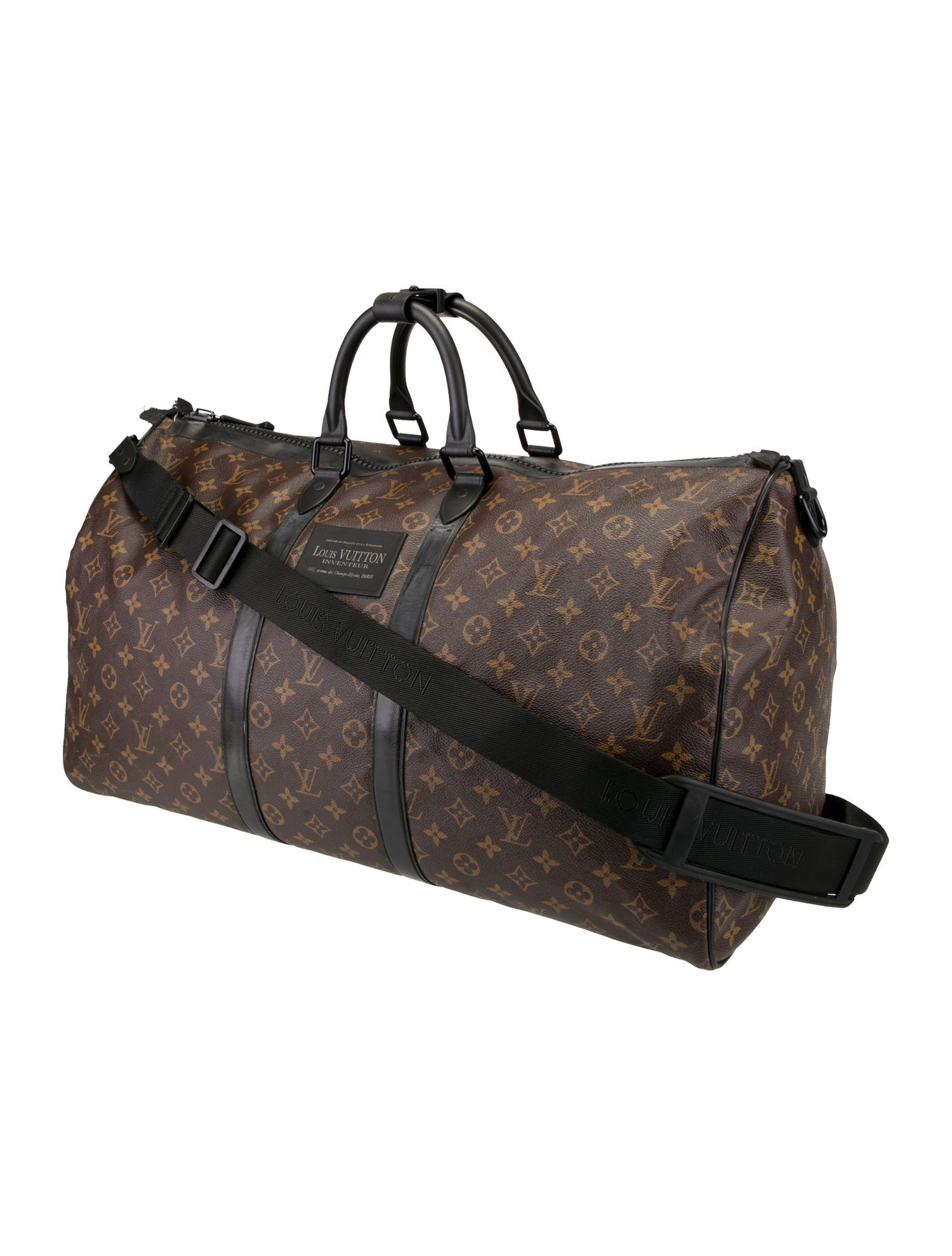 Louis Vuitton LV Monogram Waterproof Keepall Weekender 55