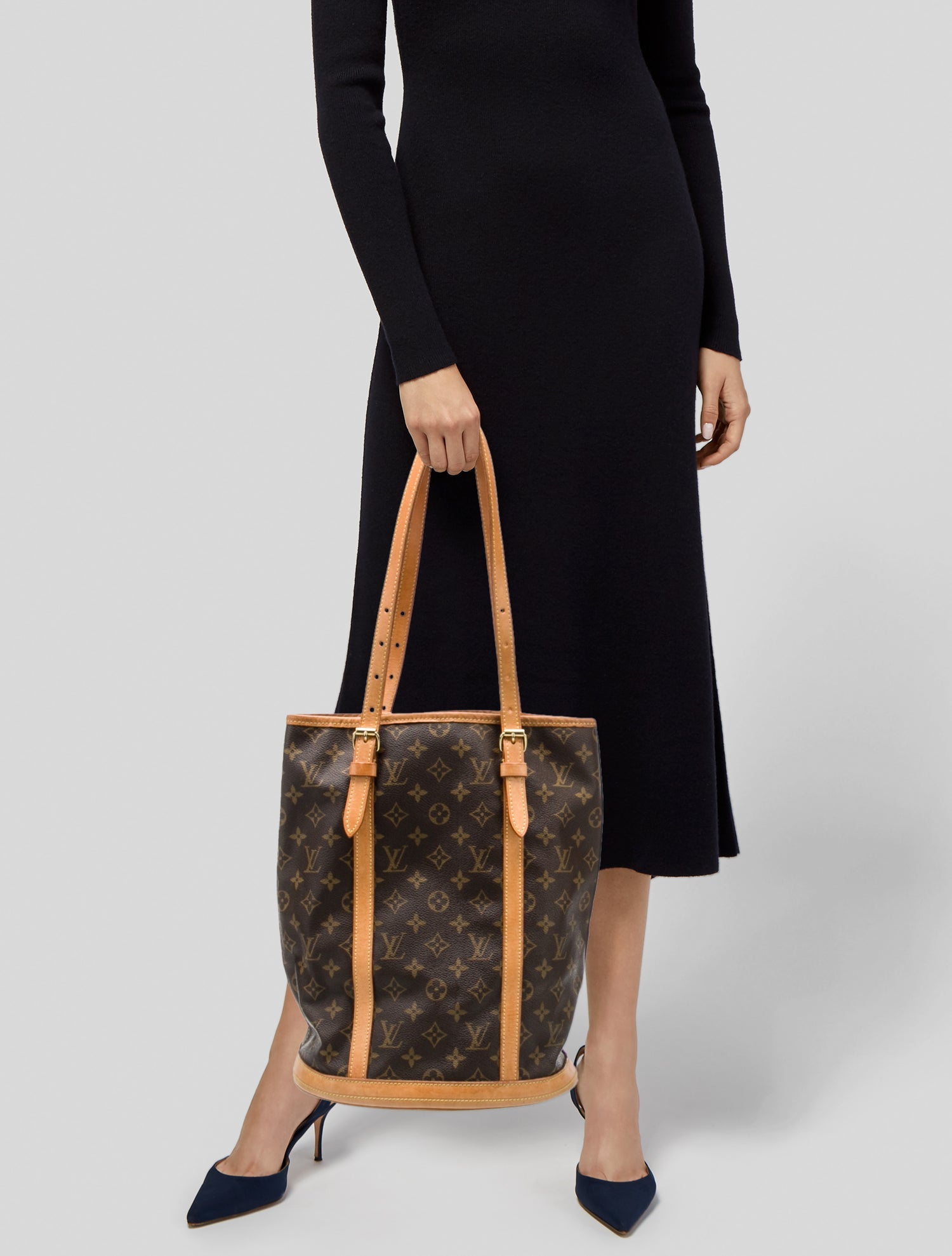 Louis Vuitton LV Monogram Bucket Vintage