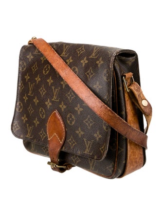 Louis Vuitton LV Monogram Cartouchière MM Vintage
