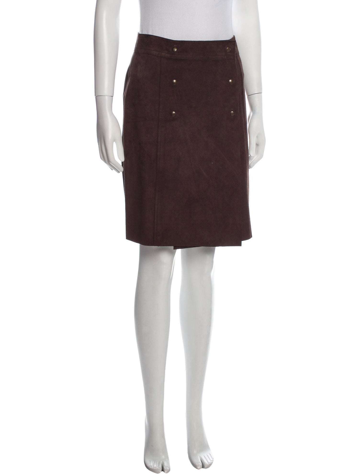 Louis Vuitton Vintage Knee-Length Skirt