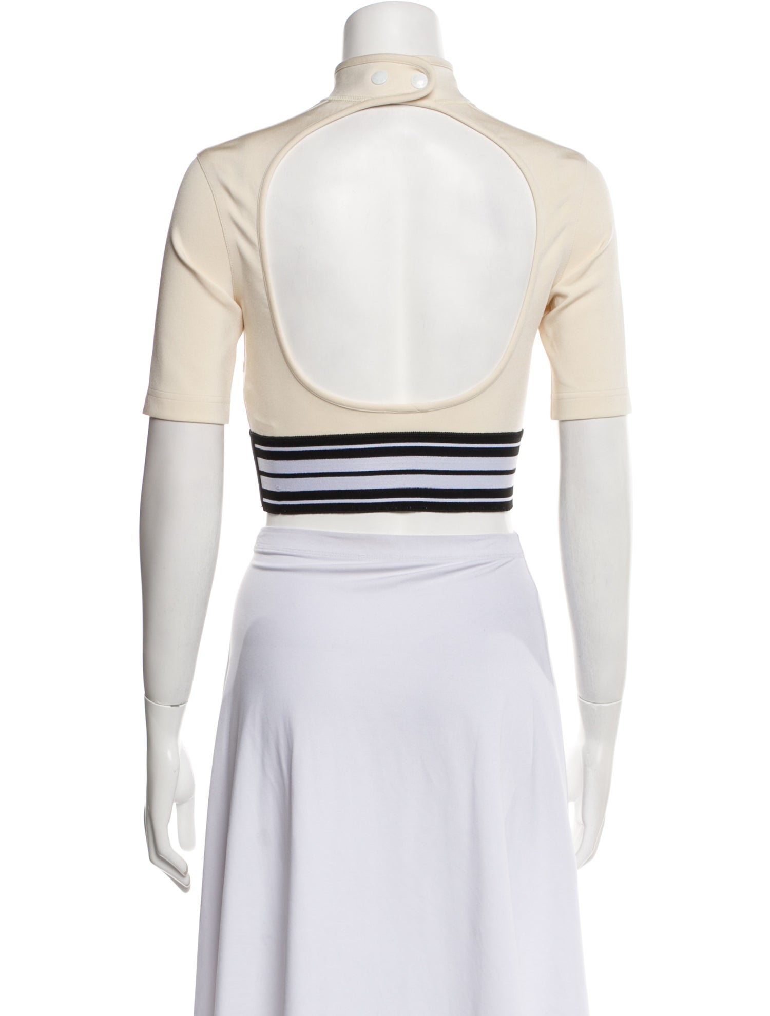 Louis Vuitton 2022 Mock Neck Crop Top