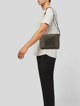 Louis Vuitton Canvas Messenger Bag