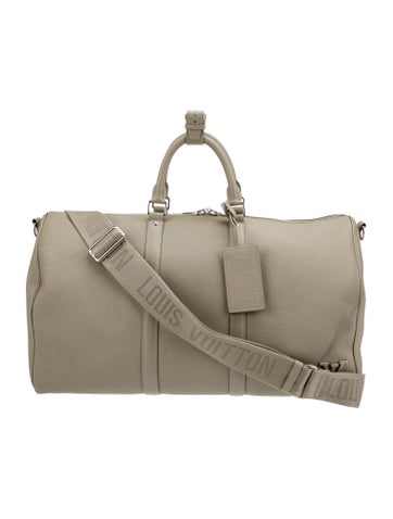 Louis Vuitton Carry-Ons Taurillon Leather Keepall Bandouliere 50