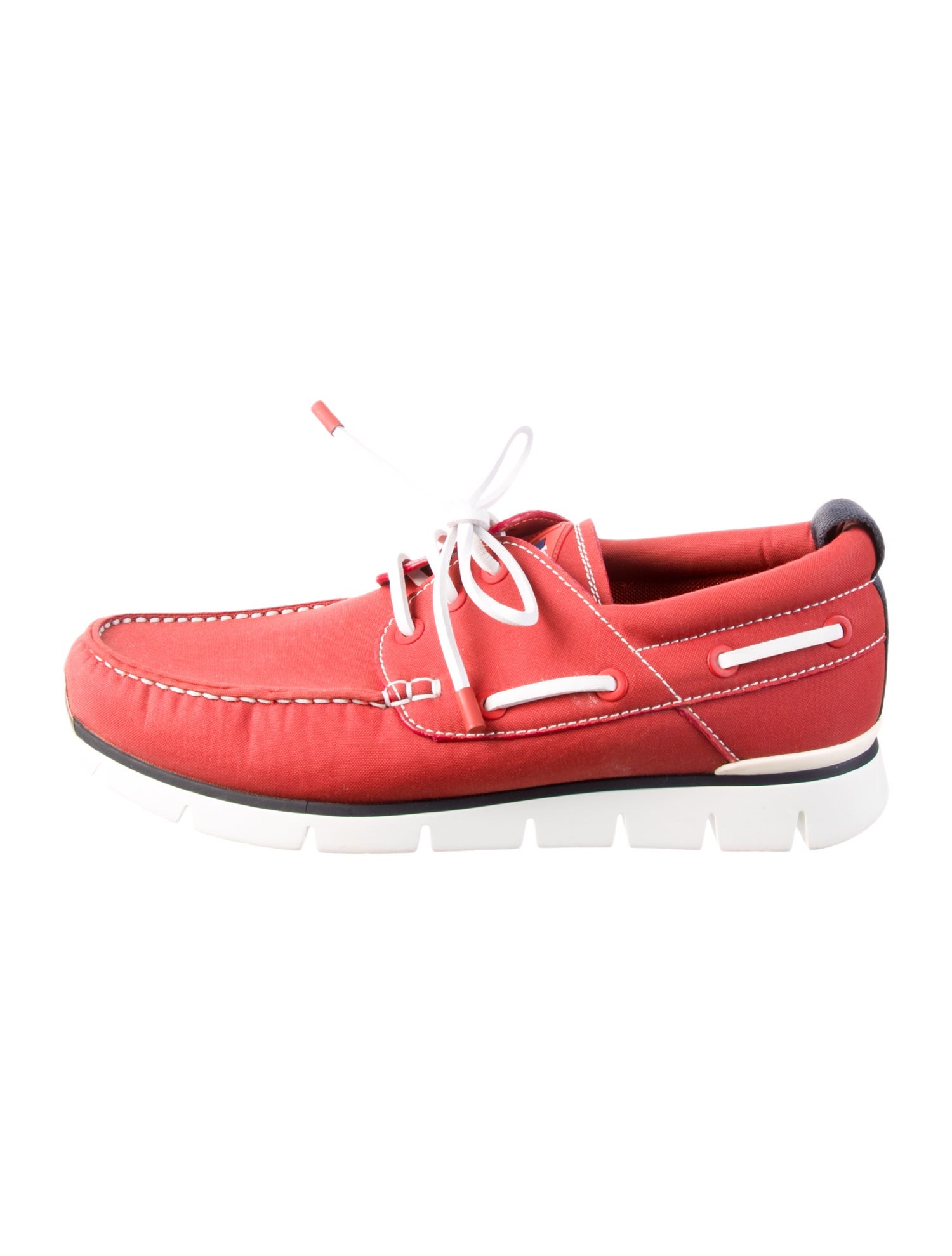 Louis Vuitton Canvas Boat Shoes