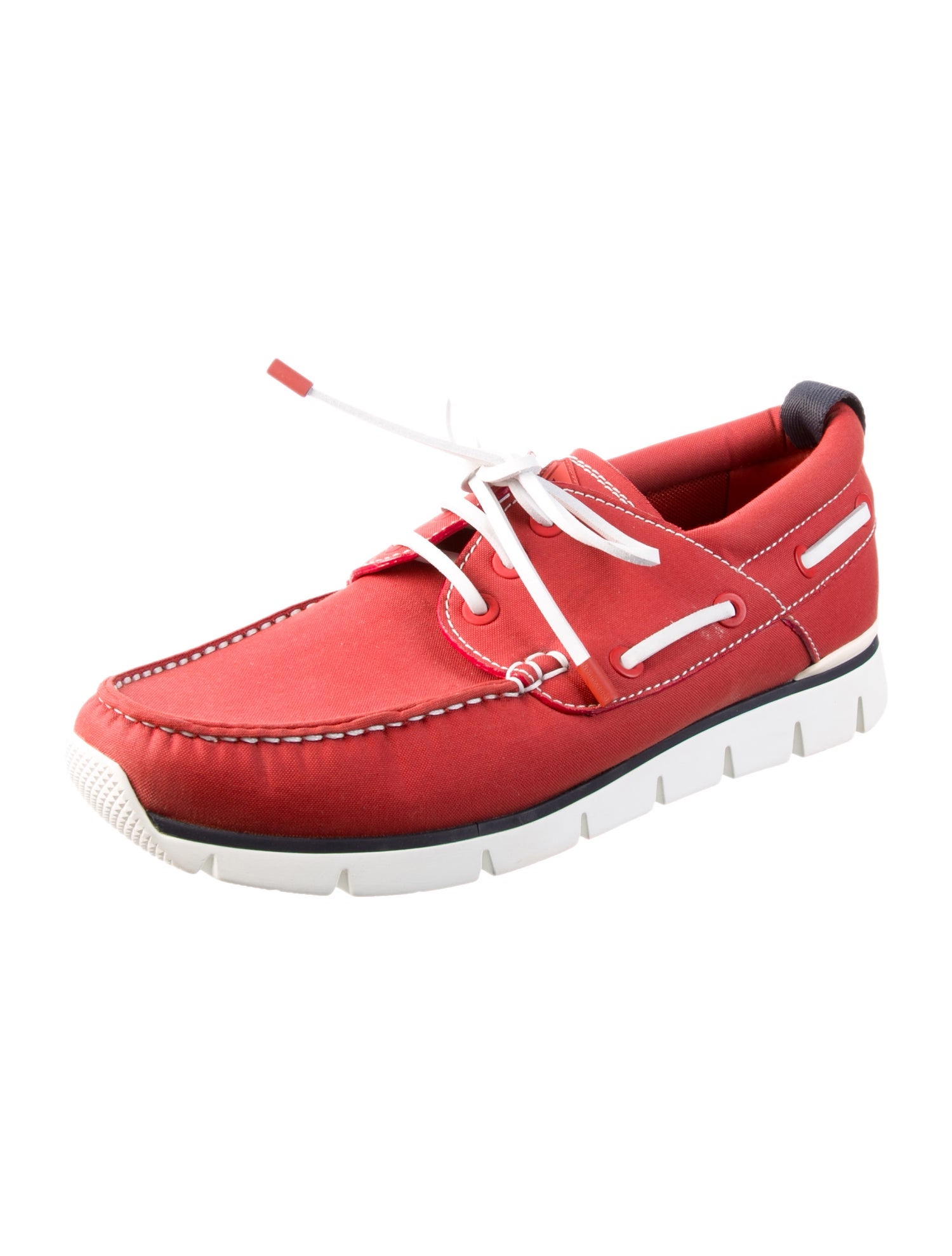 Louis Vuitton Canvas Boat Shoes