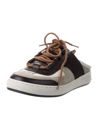 Louis Vuitton Suede Printed Sneakers