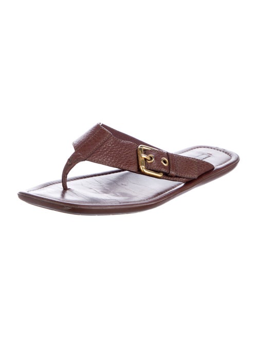 Louis Vuitton 2006 Leather Slides