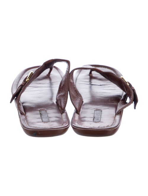 Louis Vuitton 2006 Leather Slides