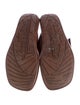 Louis Vuitton 2006 Leather Slides