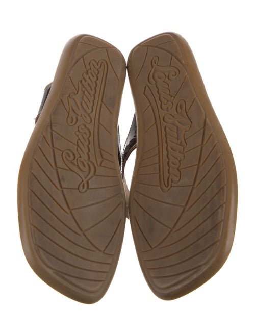 Louis Vuitton Patent Leather Slides