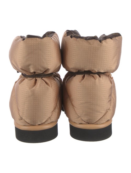 Louis Vuitton Monogram Pattern Nylon Snow Boots