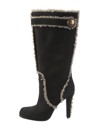 Louis Vuitton Suede Boots