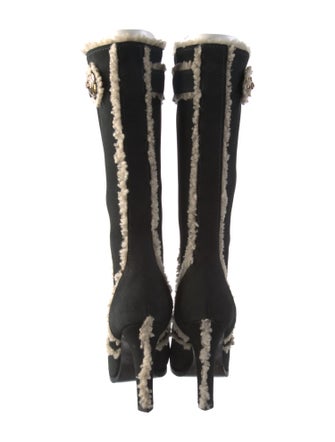 Louis Vuitton Suede Boots